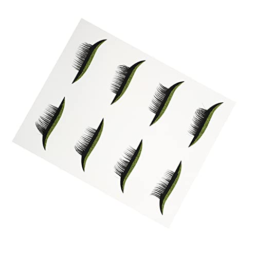 CANIGHT 4paare Selbstklebende Eyelid Tape Eyeliner Aufkleber Glitzernde Wimpern Dekoration Für Cosplay Partys Und Tägliches Makeup von CANIGHT