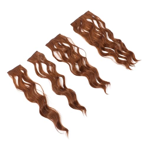 CANIGHT 4stücke Clip-in Haarverlängerungen Wellenförmige Locken Für Frauen Hochwertige Kunsthaarsträhnen Für Vielseitige Frisuren Natürliches Aussehen Einfach Zu Stylen Und CANIGHT 4stücke Clip-in Haarverlängerungen Wellenförmige Locken Für Frauen Hochwertige Kunsthaarsträhnen Für Vielseitige Frisuren Natürliches Aussehen Einfach Zu Stylen Und von CANIGHT