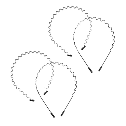 CANIGHT 4stücke Unisex Wellen-haarband Aus Metall Elastisch Für Make-up Duschen Und Tägliche Nutzung Damen Und Herren CANIGHT 4stücke Unisex Wellen-haarband Aus Metall Elastisch Für Make-up Duschen Und Tägliche Nutzung Damen Und Herren von CANIGHT