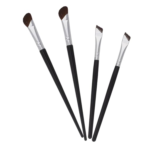 CANIGHT 4-teilig Augen-make-up-nasenkonturpinsel Eyeliner-pinsel Abgewinkelter Eyeliner Für Präzise Anwendung von CANIGHT