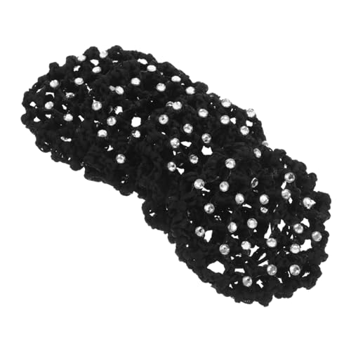 CANIGHT 4stücke Haarnetz Für Ballett Mit Strasssteinen Elegante Duttabdeckungen Für Mädchen Und Frauen Für Tanzaufführungen Und Tägliches Styling Flexibel Und Modisch von CANIGHT