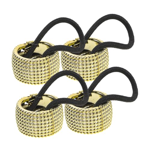 CANIGHT 4stücke Haar Gummibänder Für Hochsteckfrisuren Elastische Haargummis Für Und Dickes Haar Haaraccessoires Für Damen von CANIGHT
