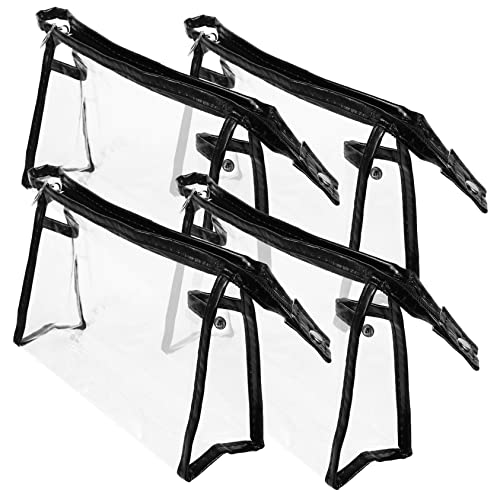 CANIGHT 4stücke Teiliges Transparentes Make-up Täschchen Tragbare Kulturtasche Mit Reißverschluss wasserdichte Toilettenartikel-Organizer Für Reisen Gym Und Alltag Für Damen CANIGHT 4stücke Teiliges Transparentes Make-up Täschchen Tragbare Kulturtasche Mit Reißverschluss wasserdichte Toilettenartikel-Organizer Für Reisen Gym Und Alltag Für Damen von CANIGHT