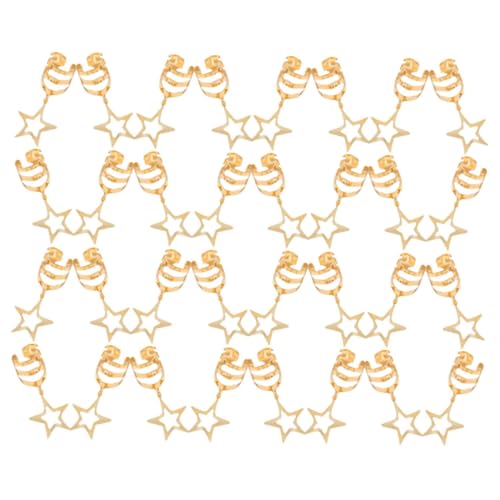 CANIGHT 40 Stück Haarschmuck Für Zöpfe Accessoires Hohle Sterne Anhänger Schmuck Für Schwarze Und Mädchen Dreadlock Haarperlen – Hochzeit Geburtstag Party Golden von CANIGHT