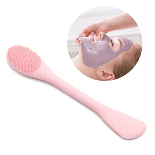 CANIGHT 4stücke Silikon Gesichtsreinigungsbürsten Doppelköpfige Make-up Entferner Für Sanfte Hautreinigung Für Hause Und Unterwegs Hautfreundliches Material Leicht Und Tragbar von CANIGHT