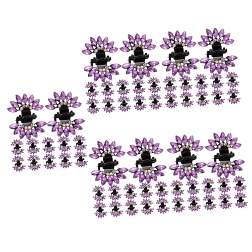 CANIGHT 60stücke Mini Haarklammern Mit Kleine Haarklauen Für Dünnes Haar Für Mädchen Und Damen Stilvolle Und Haaraccessoires von CANIGHT