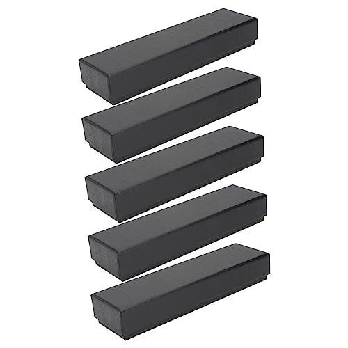 CANIGHT 5 Stück Teiliges Aufbewahrungsbox für Schreibwaren Kreative Stift und Papierbox für Schüler Studenten und Bürobedarf Einfache Handhabung und Attraktives Design Schwarz von CANIGHT