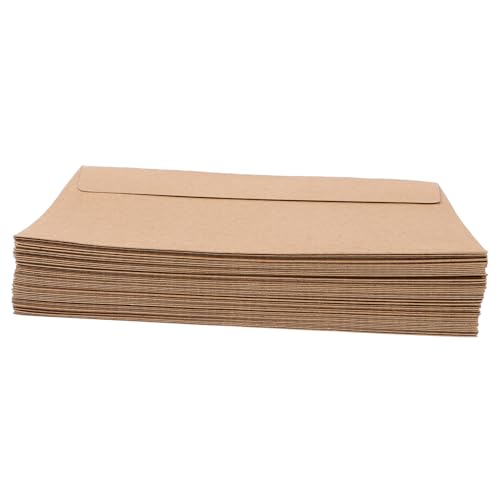 CANIGHT 50 Stück Blanko Umschläge Selbstklebende Hochzeitsumschläge Praktische Grußumschläge Für Einladungen von CANIGHT