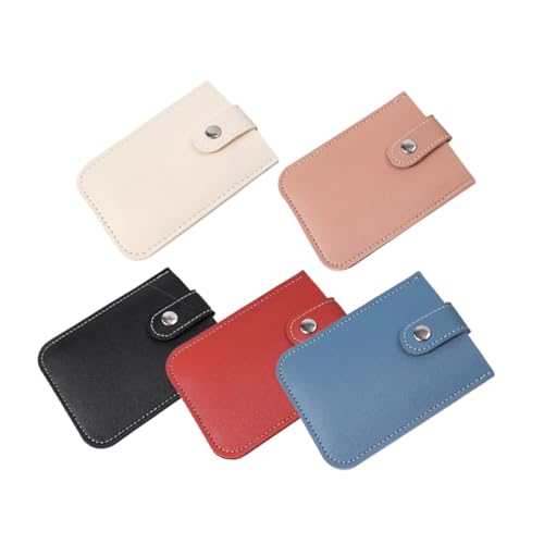 CANIGHT 5stücke Teiliges Pull Kartenetui Multifunktionaler Kartenorganisierer Mit Mehreren Fächern Für Visitenkarten Kreditkarten Und Ausweise Für Täglichen Gebrauch von CANIGHT