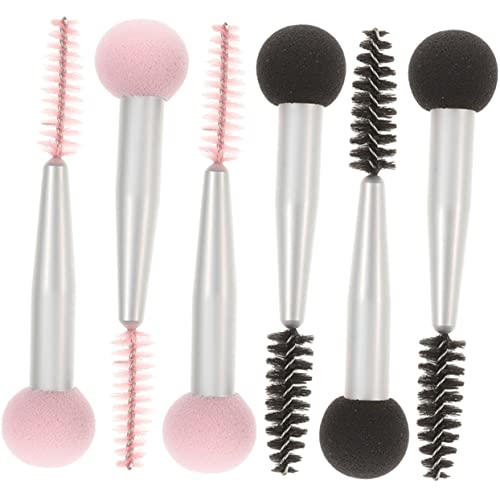 CANIGHT 6stücke Teiliges Beauty-schwämme Mit Doppelkopf Make-up Pinsel Für Foundation Puder Und Mascara Für Augenbrauen Und Wimpern Für Zu Valentinstag Muttertag Oder Weihnachten von CANIGHT