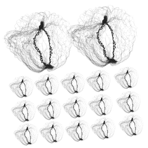 CANIGHT 100 Stück Unsichtbare Nylon-haarnetze Elastische Haarnetze Für Frauen Haar-accessoires Zum Tragen von CANIGHT