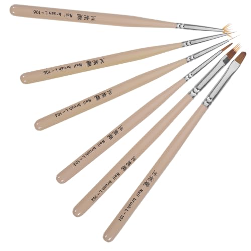 CANIGHT Nagelbürste Nailart-malpinsel Satz Für Nageldesign Zubehör Pinsel Haar Professionell von CANIGHT