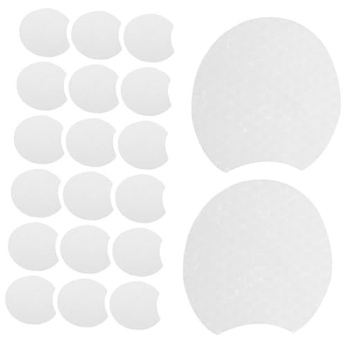 CANIGHT 600stücke Gesichtswattepads Halbrunde Make-up Entferner-pads Hautfreundlich Für Sanfte Gesichtsreinigung Und Effektives Entfernen Von Make-up Für Tägliche Hautpflege von CANIGHT