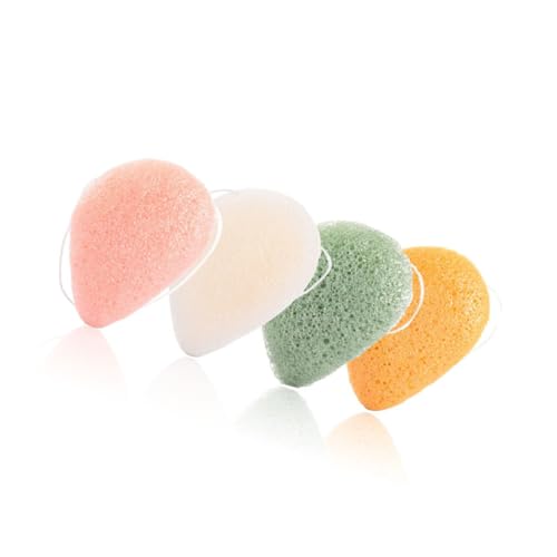 CANIGHT 7stücke Teiliges Gesichtsreinigungsschwamm Sanfte Make-up Entferner Schwämme Aus Natürlicher Für Tägliche Reinigung Und Sanftes Peeling Vegan Und von CANIGHT