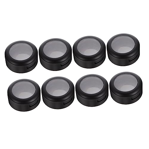 CANIGHT 8stücke Teiliges Eyeshadow-organizer Leere Lidschatten-dispenser Mit Praktischem Aufbewahrungssystem Für Zuhause Kompakter Und Leichter Make-up-behälter Elegantem Weiß von CANIGHT