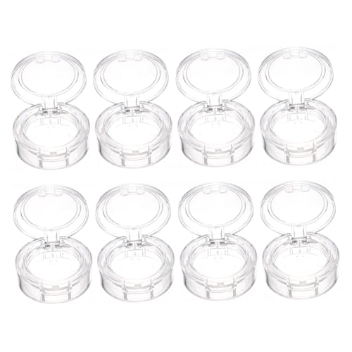 CANIGHT 8-teilige Lidschatten-aufbewahrungsbox Kompakter Make-up-Organizer Leere Kosmetikteller Für Zuhause Und Unterwegs von CANIGHT