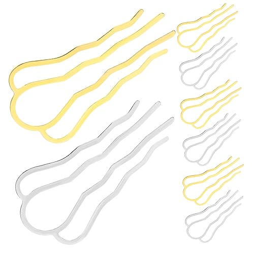 CANIGHT 8-teiliges Vintage-haar Damen Legierung Clip Haargabeln Für Dutt Hochsteckfrisur Styling von CANIGHT