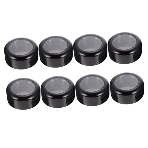 CANIGHT 8stücke Teiliges Lidschatten-organizer Weiß Praktische Aufbewahrungsbox Für Kosmetik Für Lidschatten Puder Und Blush Und Leicht Für Unterwegs von CANIGHT