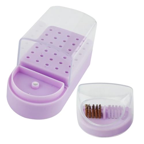 CANIGHT Aufbewahrungsbox Für Nagelbohrer Organizer Für Nagelbohrer Und Schleifbits Kasten Für Nagelschleifköpfe von CANIGHT