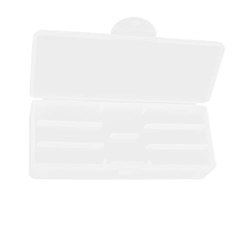 CANIGHT Aufbewahrungsbox Für Nagelteile Transparente Nailart-organizer Kompakter Maniküre-werkzeugbox Doppelschichtiger Behälter von CANIGHT