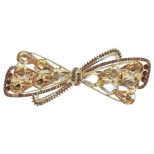 CANIGHT Strass-haarspange Für Damen Federspange Halb Hochgesteckte Haarnadel Haarschmuck Für Damen Stilvolles Haarspangen-set von CANIGHT