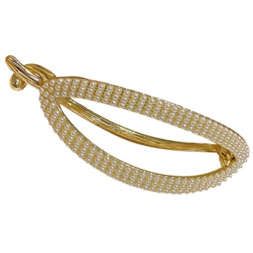 CANIGHT Haarklammern Für Frauen Haarklammern Für Dünnes Haar Haarzubehör Mit Perlen Krallenklammern Für Langes Haar von CANIGHT