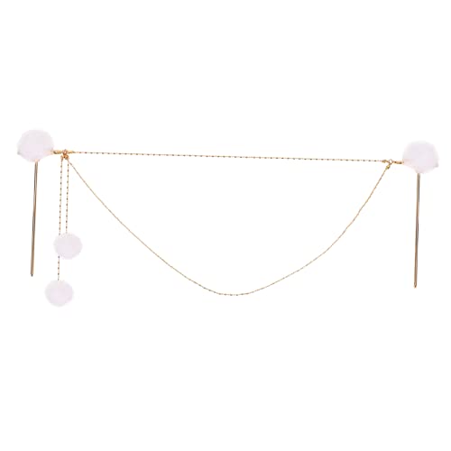 CANIGHT Chinesische Haarnadel mit Quaste Doppelketten Haarstab Vintage Haarschmuck für Hochzeiten und Partys Haarnadeln im Chinesischen Stil Dutt Haarspange von CANIGHT