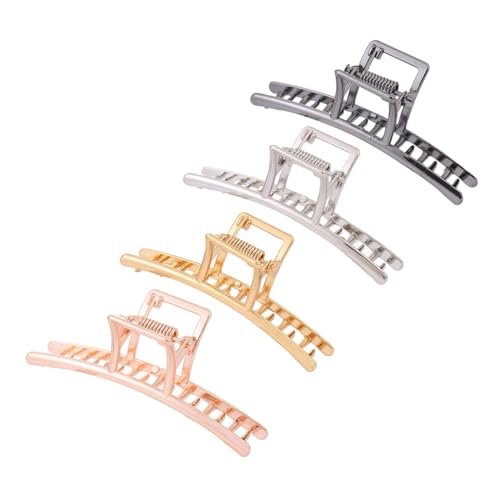 CANIGHT 4 Stücke Legierung Frauen Mädchen Dickes Haar Pferdeschwanz Clips Mode Kiefer Clip Haar Zubehör von CANIGHT