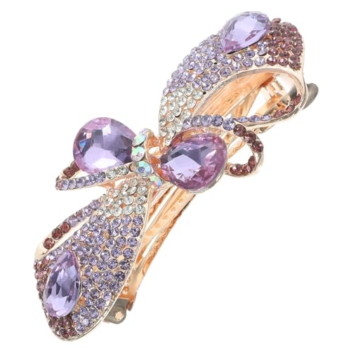 CANIGHT Damen Haarklammer Mit Wasserstein Modischer Haarclip Für Feines Haar Vielseitig Einsetzbar Für Hochzeiten Und Besondere Anlässe Mit Eleganter Schleifen- von CANIGHT