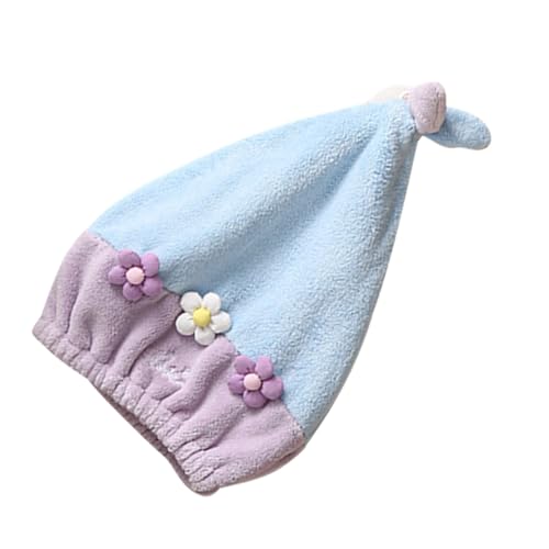 CANIGHT Trockentücher Handtuch Für Nasses Haar Weiches Fleece Haartrockenhaube Haarturban Handtuch von CANIGHT