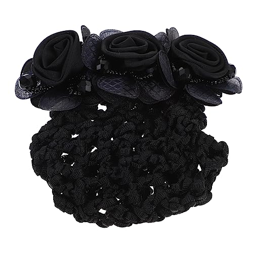CANIGHT Dutt-haarnetz Blumen-design Haarknoten-abdeckung Haarnetz Für Frauen Haar-accessoires-set Für von CANIGHT
