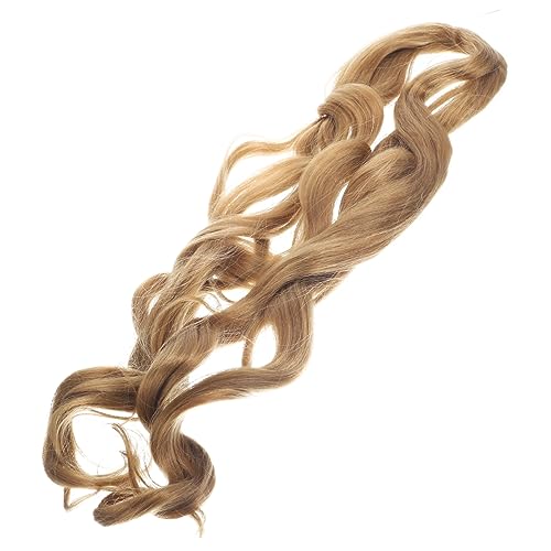 CANIGHT Französische Lockenperücke Farbige Zöpfe Haarverlängerungen Flechthaar Kunsthaar Zöpfe Extensions Haar Mädchen Haarschmuck Haare Zum Flechten Lockenperücken Lockenperücken von CANIGHT