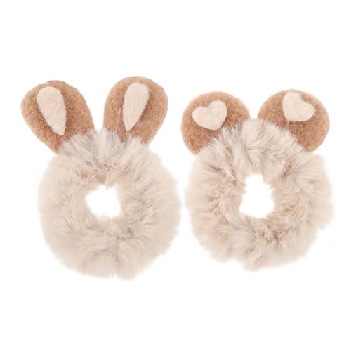 CANIGHT 2 Stück Häschenohr-haargummis Hübsche Pferdeschwanzhalter Für Mädchen Modische Haar-accessoires von CANIGHT