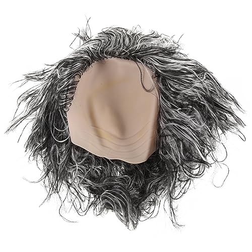 CANIGHT Old Man Bald Wig Lustige Opa Perücke Für Kostümpartys Halloween Und Cosplay Hochwertige Realistisch Aussehende Haarstruktur Vielseitiges Kostümzubehör Für Männer Und von CANIGHT