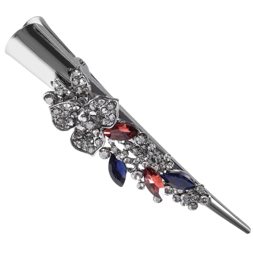 CANIGHT Vintage Haarklammer Mit Strass Großes Blumen-haaraccessoire Für Damen Für Hochzeiten Partys Und Besondere Anlässe Elegante Haarklammern Für Dickes Und Feines Haar von CANIGHT