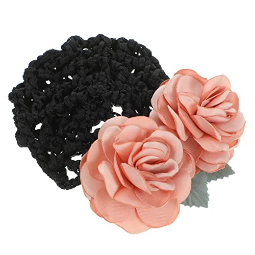 CANIGHT Haarnetze Für Damen Blumen-haarnetz Haarschmuck Haar-accessoire Klassisches Design Praktisch Für Alltag von CANIGHT