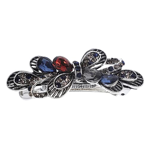 CANIGHT Jeweled Barrette Strass-haarspange Für Frauen Funkelnde Haaraccessoires Für Eleganten Look Für Hochzeiten Und Besondere Anlässe Glitzersteinen von CANIGHT
