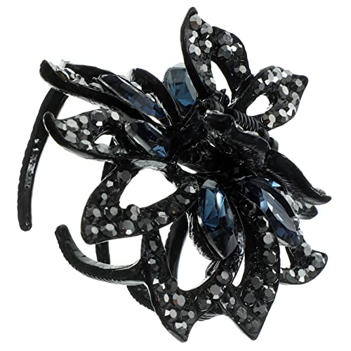 CANIGHT Haarspange Mit Strass Strass-blumenkrallenklammern Kleine Haarspange Dekorative Haarspangen Krallenclip Aus Strass Haarspangen Mit Strass Haarspangen Für Frauen Strasssteine von CANIGHT