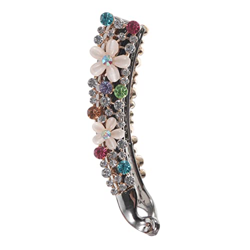 CANIGHT Haarspange Mit Strasssteinen Für Damen Bananenspange Strass-haarspange Für Dünnes Haar von CANIGHT