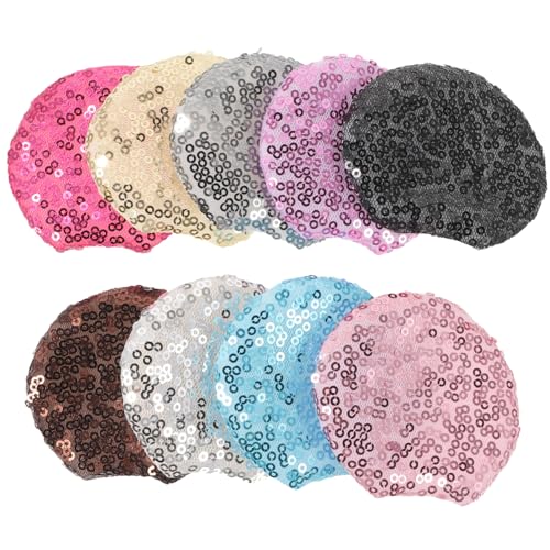 CANIGHT 18-teiliges Satz Mit Mausohren Glitzernden Anhängern Für Diy-haarspangen Zubehör Zur Schleifenherstellung von CANIGHT