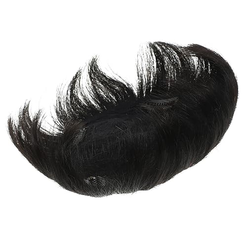 CANIGHT Haarteil Für Männer Schwarze Haarverlängerung Clip-in-toupet Ersatz-haarpartikel Natürliches Aussehen von CANIGHT