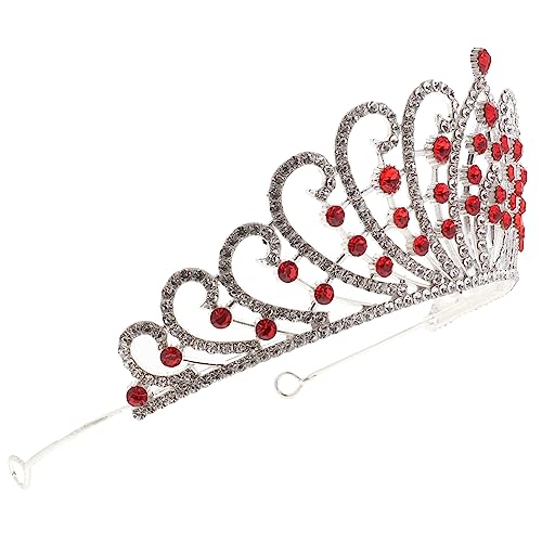 CANIGHT Hochzeitskrone Barocke Strass Krone Für Frauen Elegantes Kopfstück Für Hochzeiten Partys Und Bühnenaufführungen Leicht Und Stabil Für Besondere Anlässe von CANIGHT