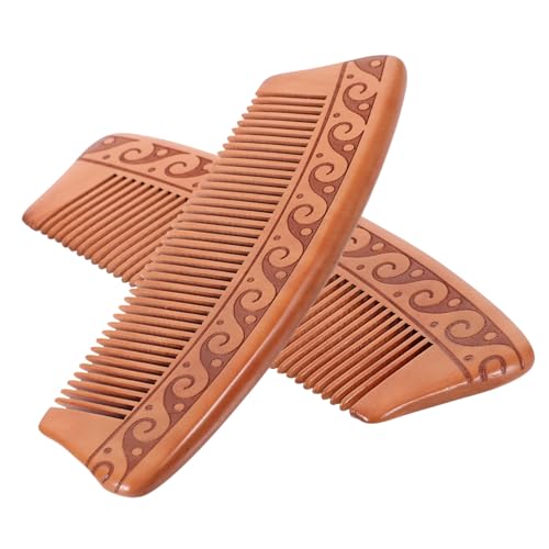 CANIGHT Holz-haarkämme Für Kopfhautmassage Kleiner Haarkamm Für Haarstyling Massagekämme Aus Holz Für Frauen Und Männer von CANIGHT