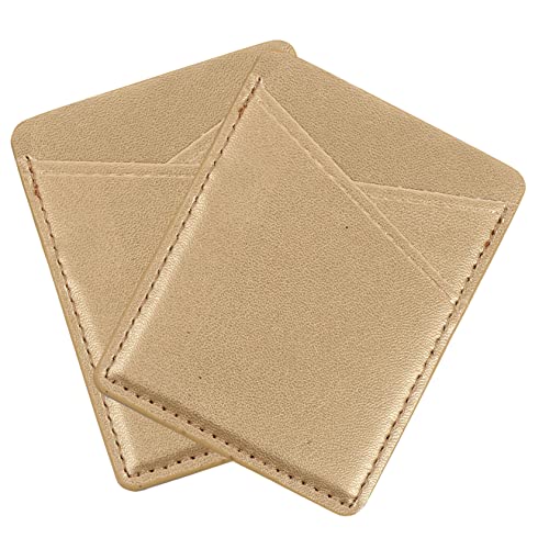 CANIGHT Kartenhalter Für Handyhüllen 2 Stück Mit 2 Fächern Selbstklebend Für Karten Bargeld Oder Parkkarten Organizer von CANIGHT