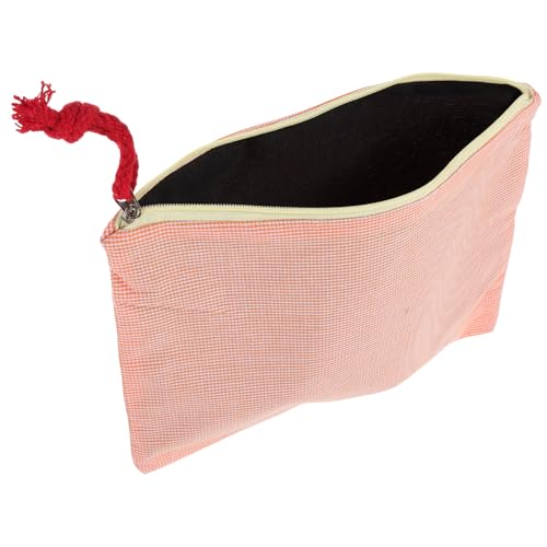 CANIGHT Kosmetiktasche Mit Gittermuster Reisetasche Groß Kulturbeutel Leicht Organizer-Tasche Für Damen Kosmetik-Reisetasche Mit Reißverschluss von CANIGHT