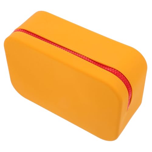 CANIGHT Kosmetiktasche Aus Silikon Reise-Kosmetiktasche Mit Reißverschluss Kosmetikpinsel-etui Für Damen Wasserabweisend Und Leicht Zu Reinigen von CANIGHT