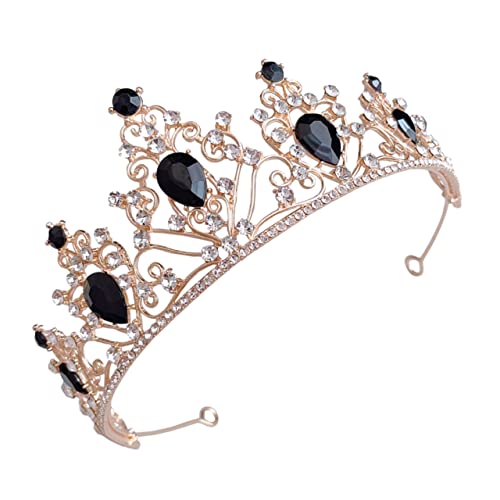 CANIGHT Schmuck Hochzeit Braut Strass Tiara Für Damen Filigran Party Haarband Hochzeitskopfschmuck von CANIGHT