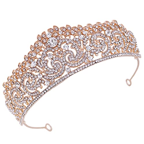 CANIGHT Braut Tiara Hochzeit Kopfschmuck Mit Strass Für Damen Vintage Haarschmuck Leichtes Design Für Partys Und Fotografien CANIGHT Braut Tiara Hochzeit Kopfschmuck Mit Strass Für Damen Vintage Haarschmuck Leichtes Design Für Partys Und Fotografien von CANIGHT