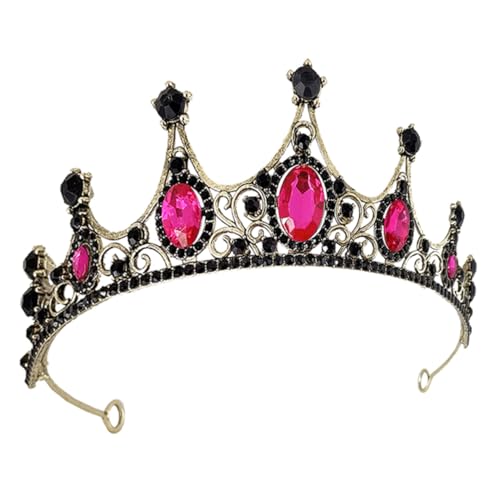 CANIGHT Rhinestone Krone Haarschmuck Für Damen Hochzeitskrone Stirnband Für Bräute Und Mädchen Glitzernde Für Partys Und Festliche Anlässe Leicht Und Zu Tragen von CANIGHT