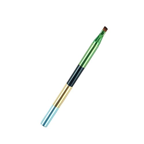 CANIGHT Multifunktionale Kosmetikpinsel Mit Abnehmbarer Bürste Tragbar Mit Metallgriff Bunt Für Augenbrauen Lippen Und Lidschatten Reisezubehör Für Make-up von CANIGHT
